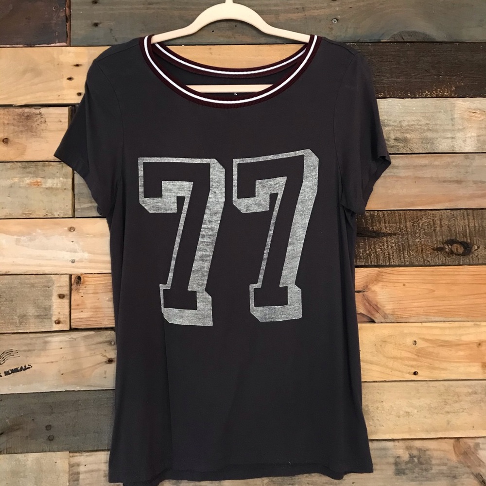 American Eagle ringer tee shirt!